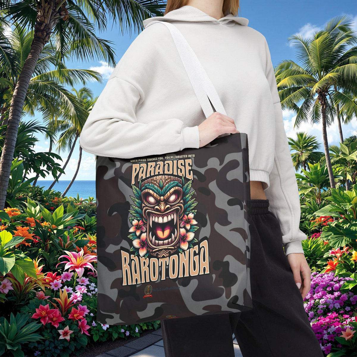 Tote Bag - 'Paradise Rarotonga'