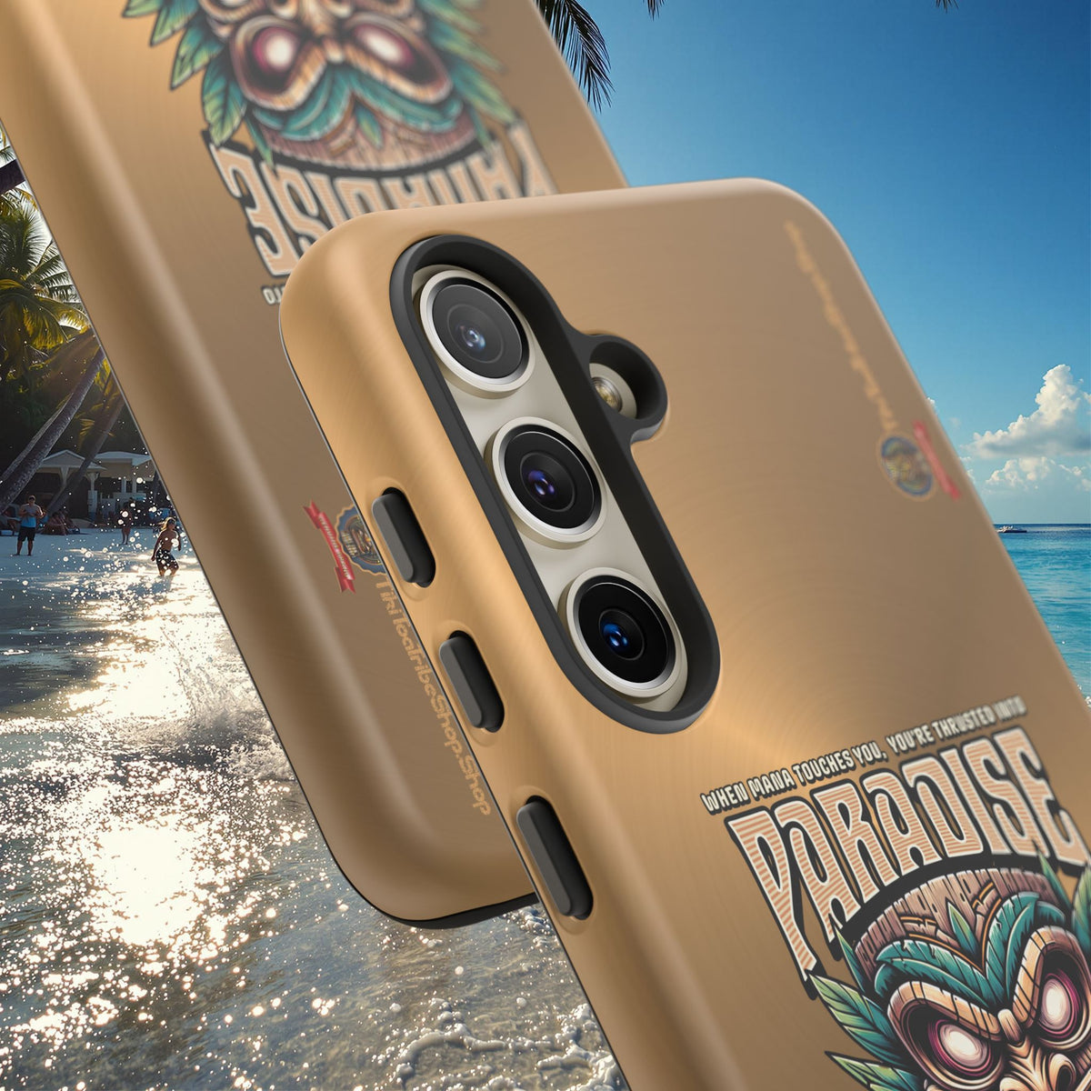 Bora Bora – Coque Antichoc Premium Tiki Élégance