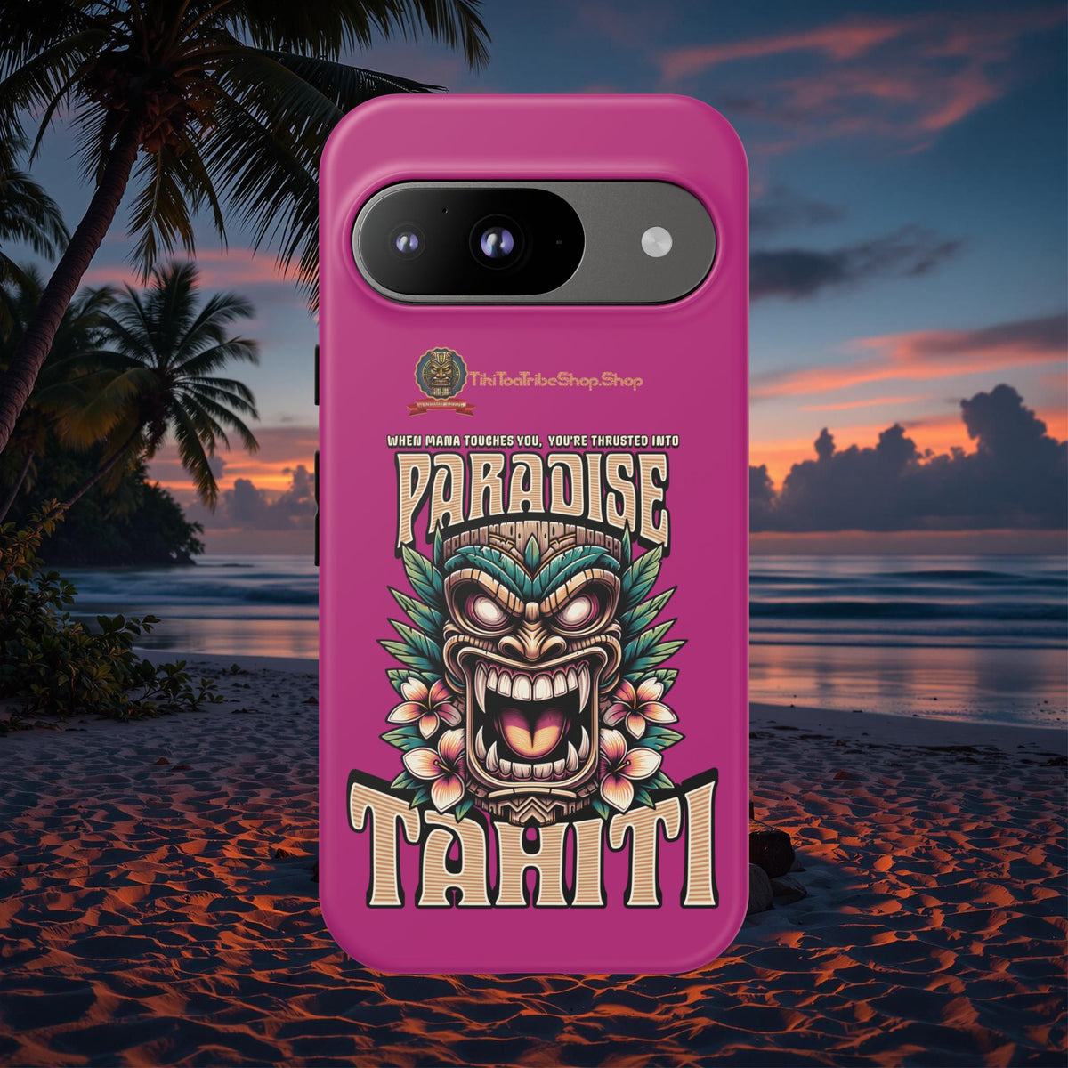 Tahiti – Coque Antichoc Premium Tiki Royal