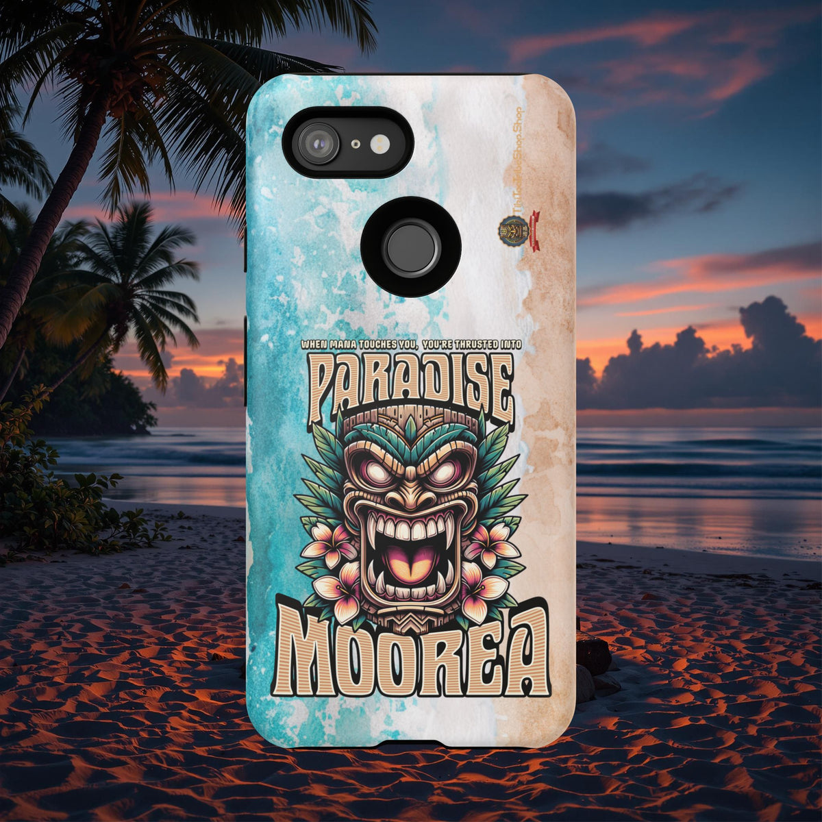 Moorea – Coque Antichoc Premium Tiki Fenua