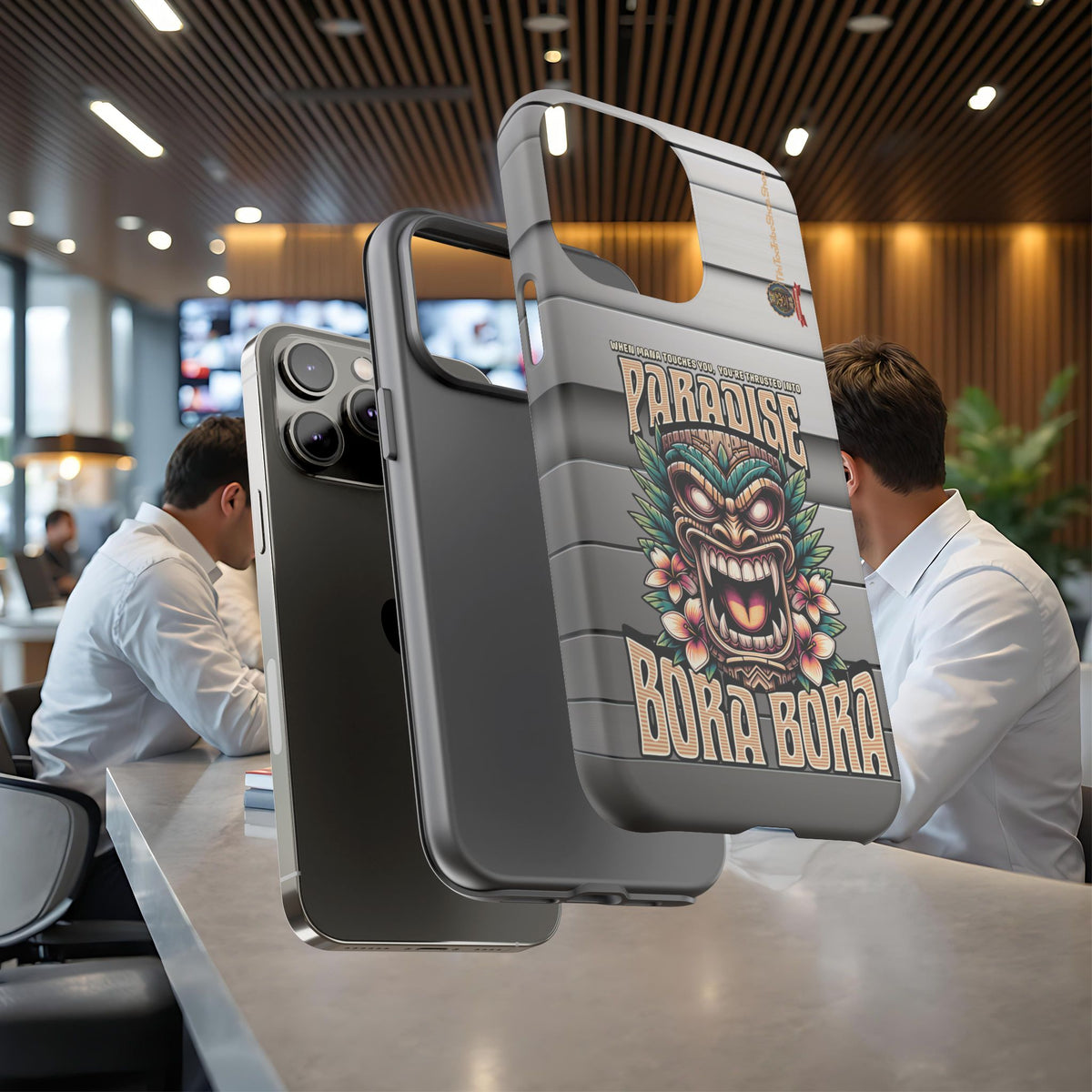 Bora Bora – Coque Antichoc Premium Tiki Élégance