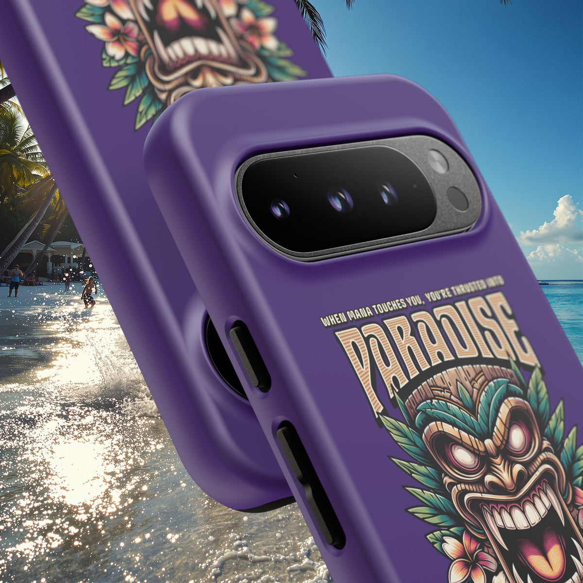 Bora Bora – Coque Antichoc Premium Tiki Élégance