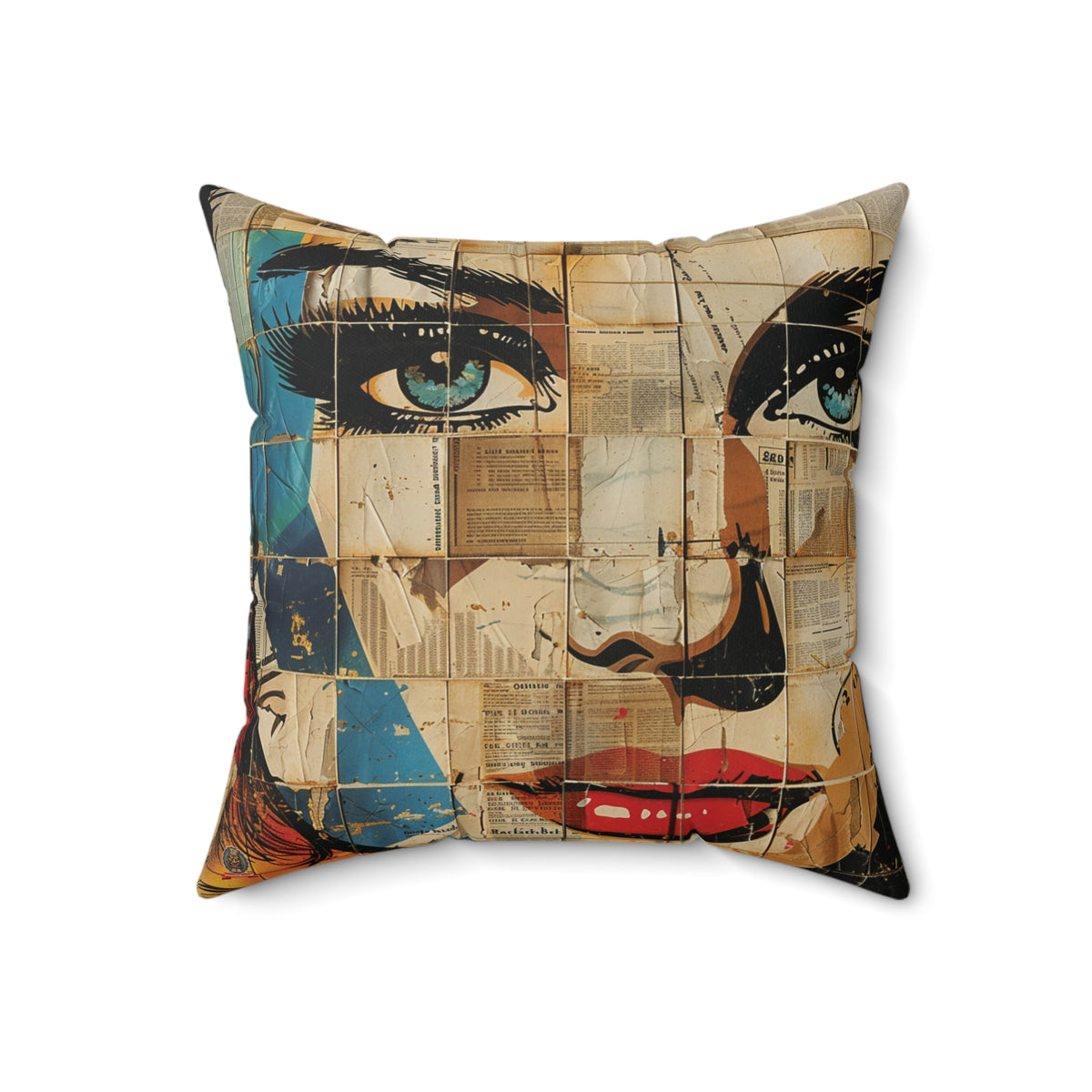 Pop Art Collage Magazine : L'Art du Visage