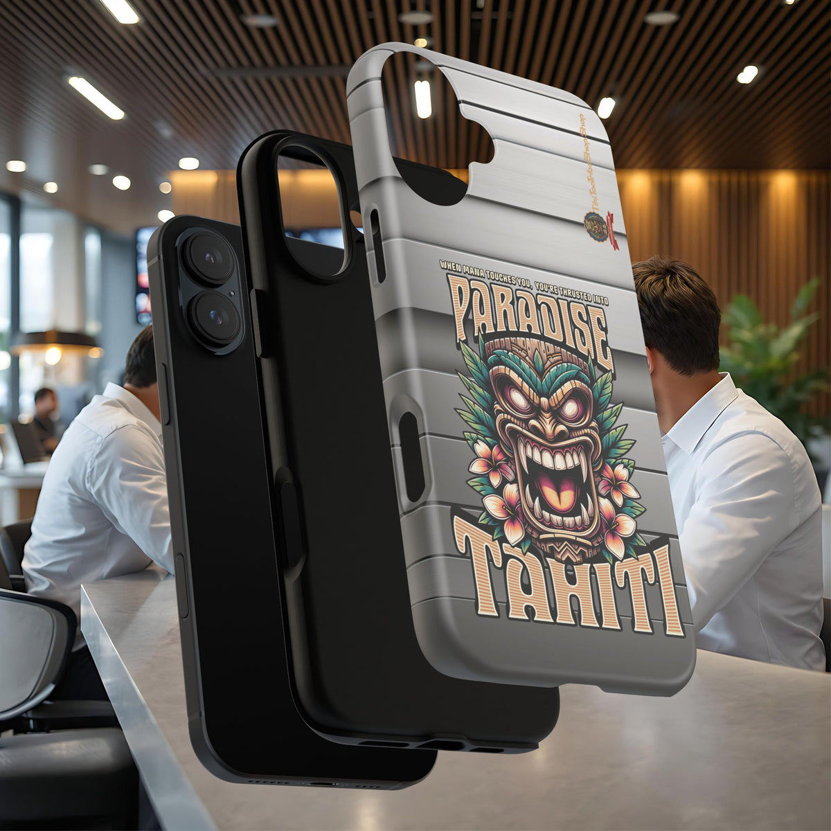 Tahiti – Coque Antichoc Premium Tiki Royal