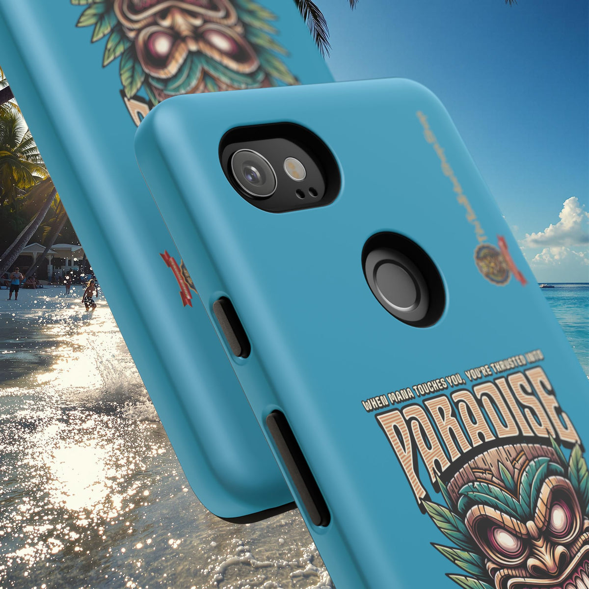 Ra’iatea – Coque Tiki Tribal de Protection Premium