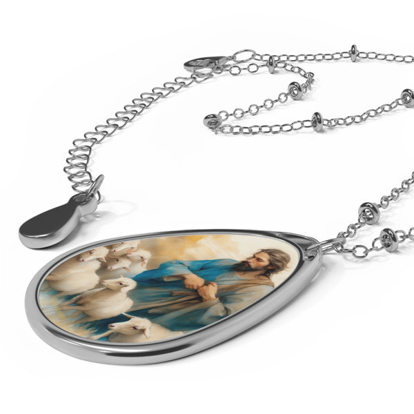 Pendant, Jesus, The Gentle and Attentive Shepherd