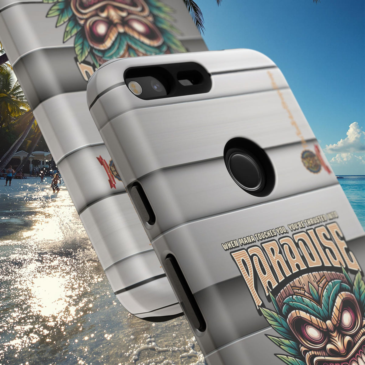Ra’iatea – Coque Tiki Tribal de Protection Premium
