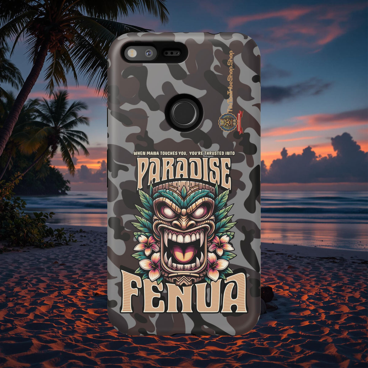 Fenua Guardian – Coque Antichoc Art Polynésien