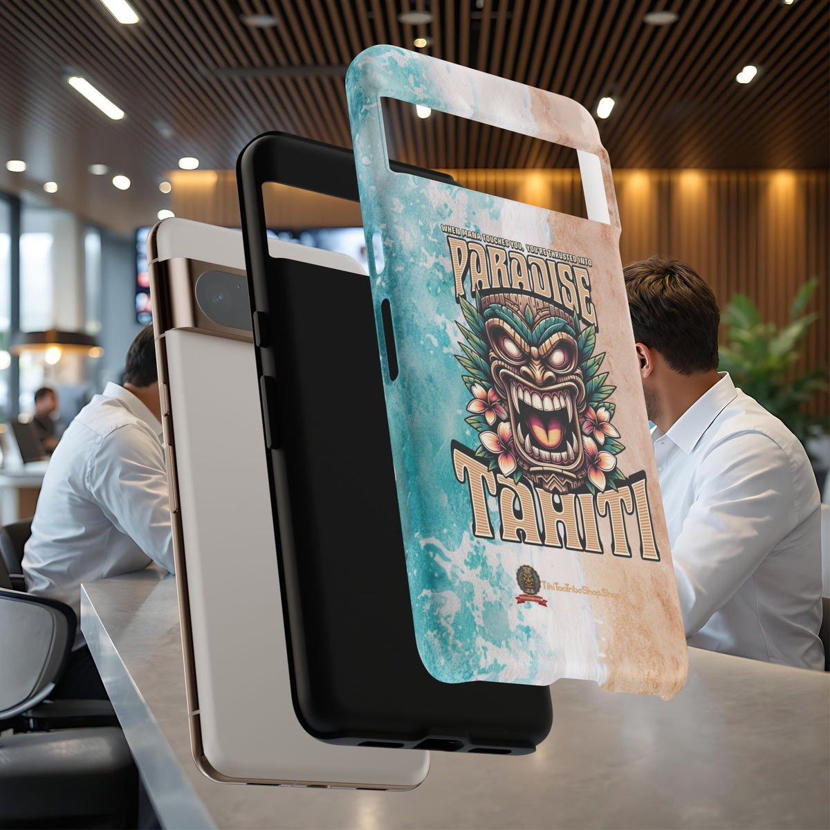 Tahiti – Coque Antichoc Premium Tiki Royal