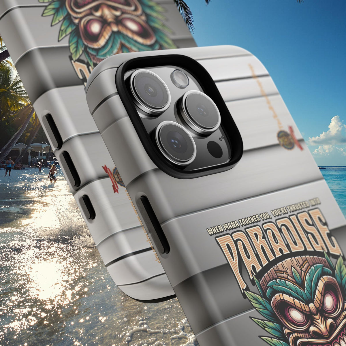 Huahine – Coque Antichoc Premium Tiki Fenua