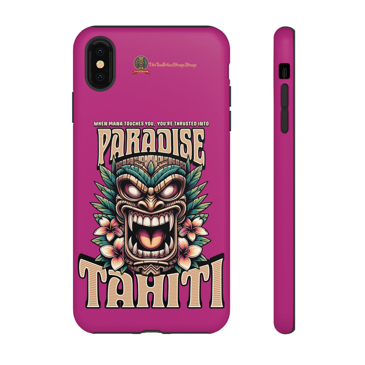 Tahiti – Coque Antichoc Premium Tiki Royal
