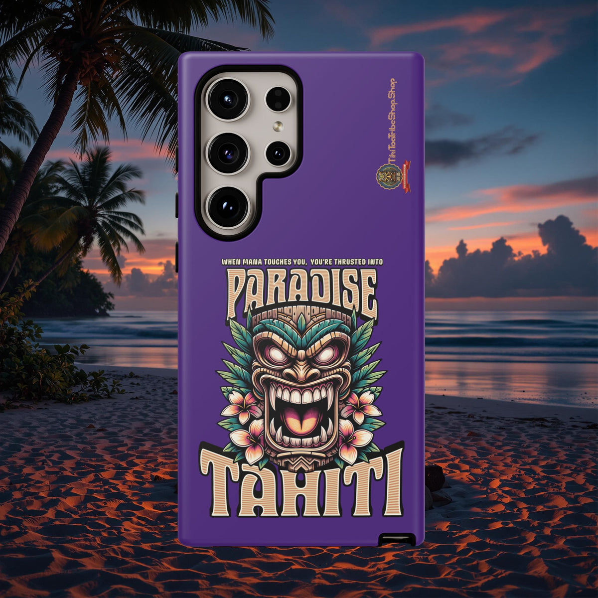 Tahiti – Coque Antichoc Premium Tiki Royal