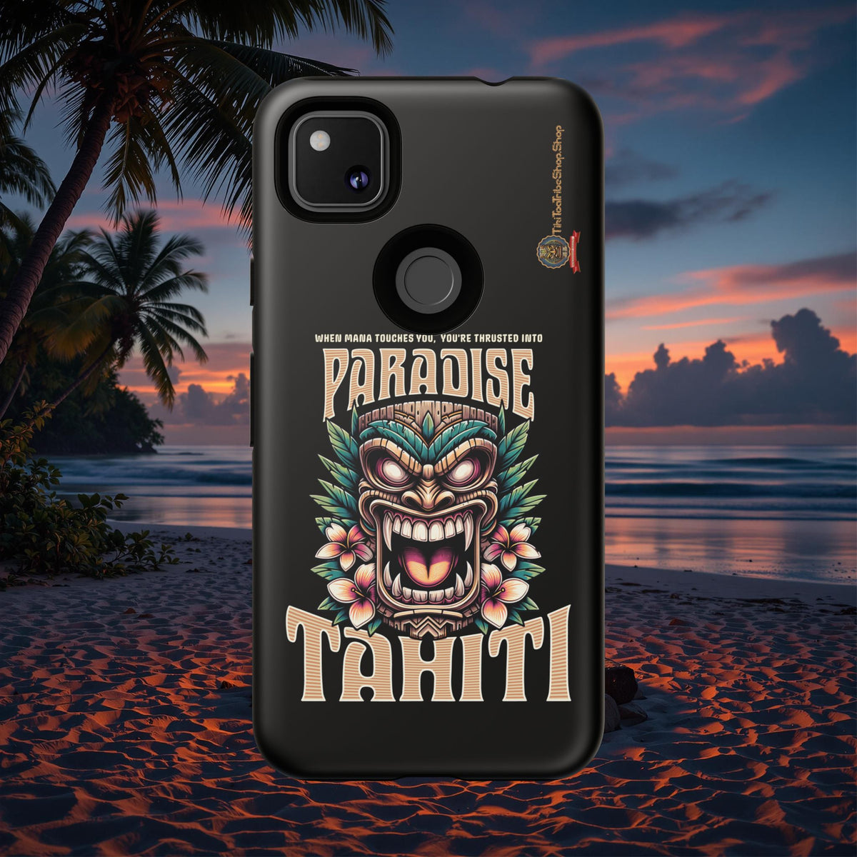 Tahiti – Coque Antichoc Premium Tiki Royal