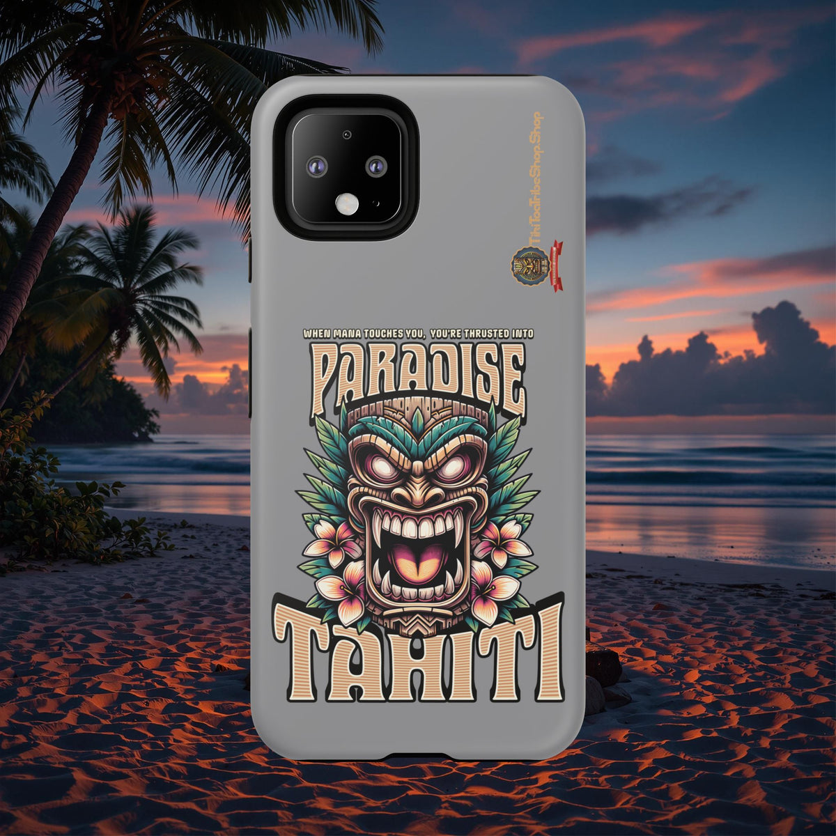 Tahiti – Coque Antichoc Premium Tiki Royal