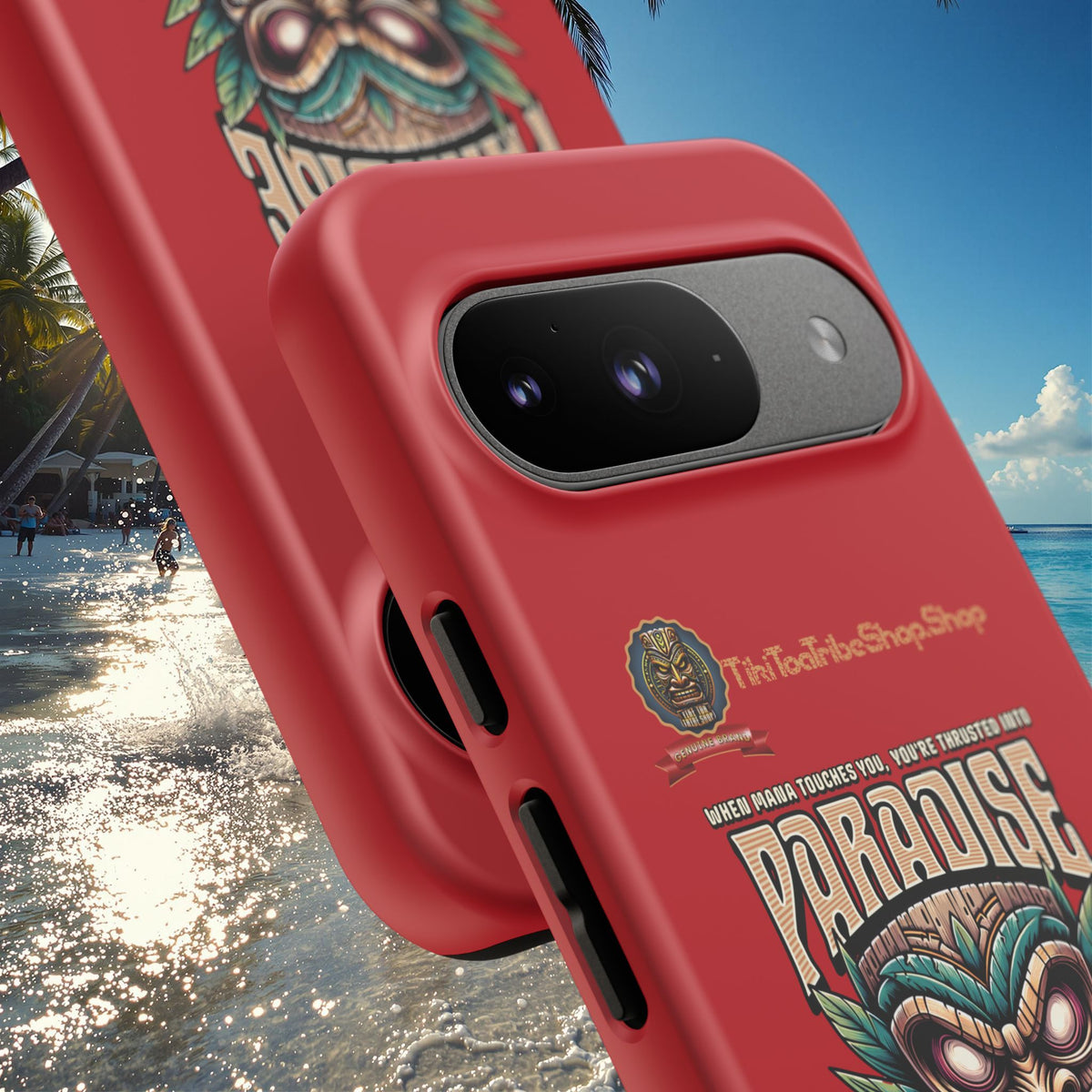 Tahiti – Coque Antichoc Premium Tiki Royal
