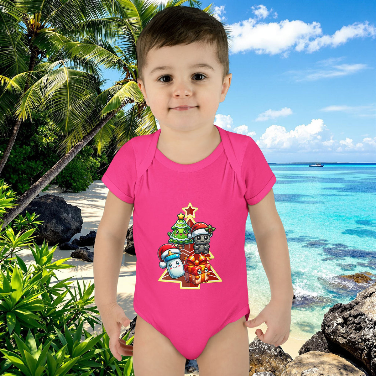 Christmas Mini Tikis, Maxi Joy: Smiles and laughter
