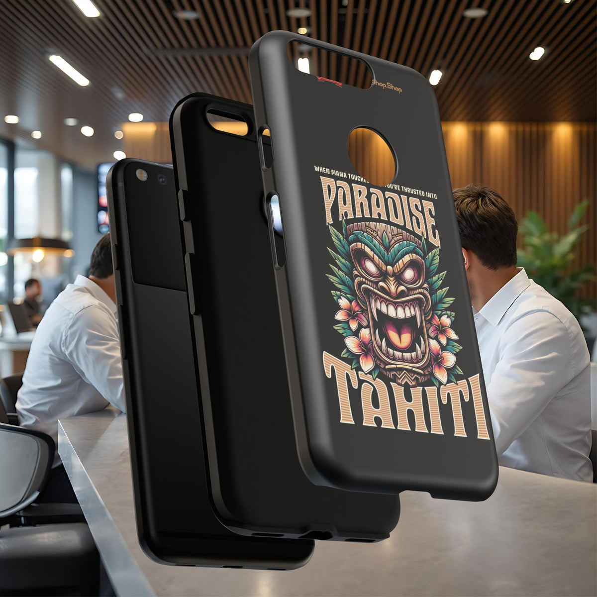 Tahiti – Coque Antichoc Premium Tiki Royal