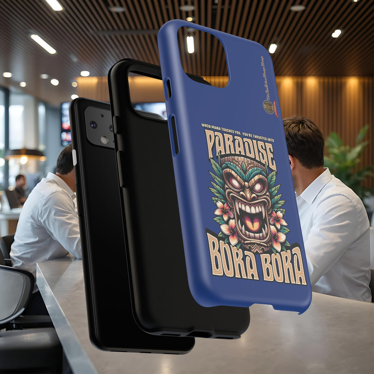 Bora Bora – Coque Antichoc Premium Tiki Élégance