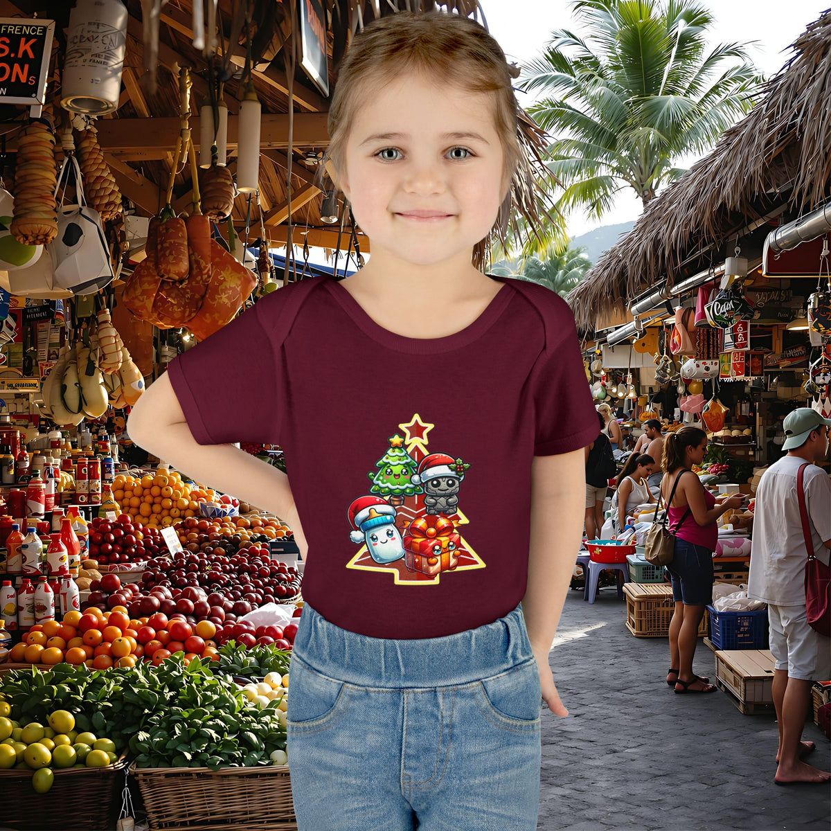 Christmas Mini Tikis, Maxi Joy: Smiles and laughter