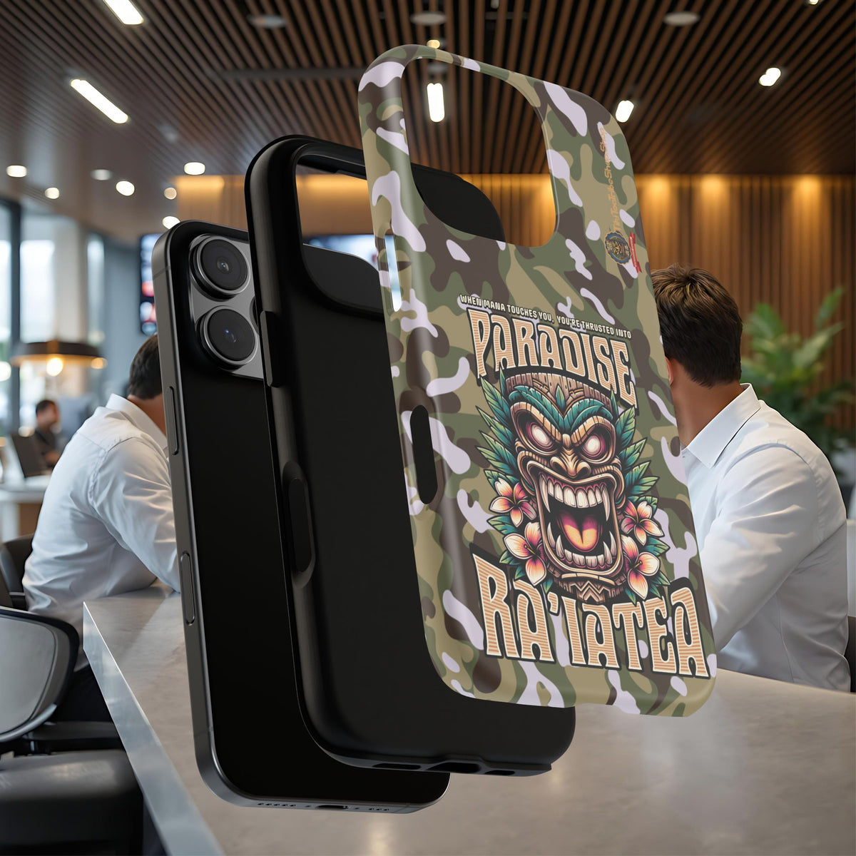 Ra'iatea – Premium Protective Tiki Tribal Case