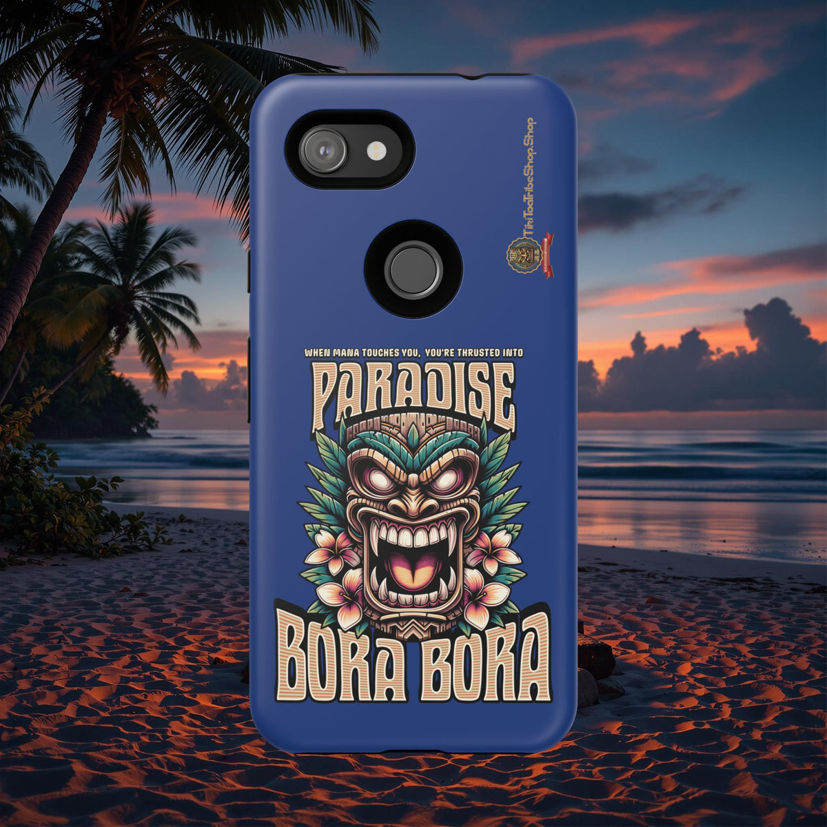 Bora Bora – Coque Antichoc Premium Tiki Élégance
