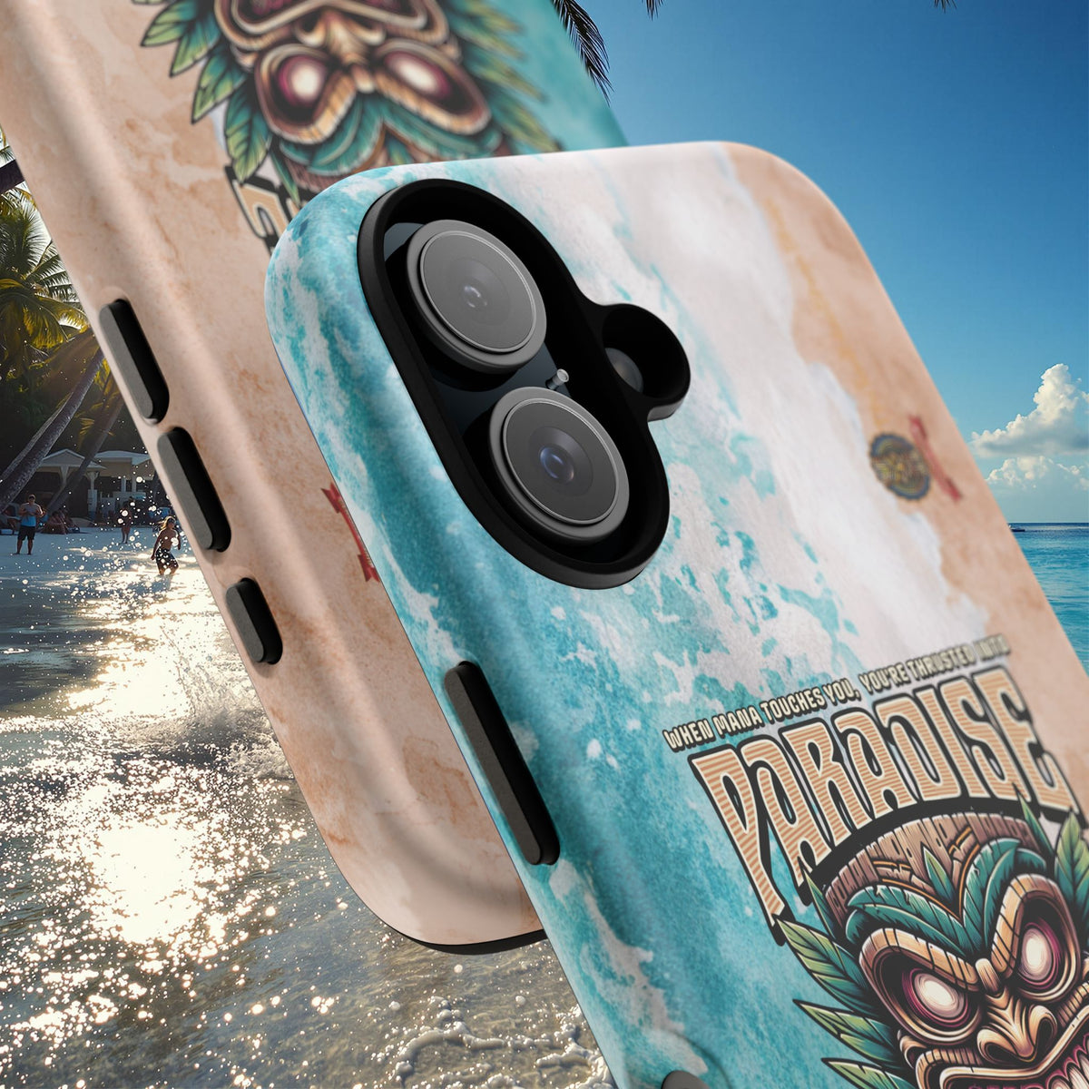 Huahine – Coque Antichoc Premium Tiki Fenua