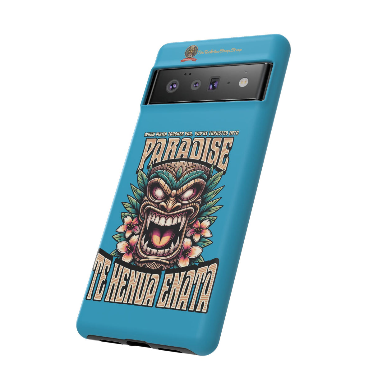 Te Henua Enata – Coque Antichoc Tiki Ancestral & Puissant