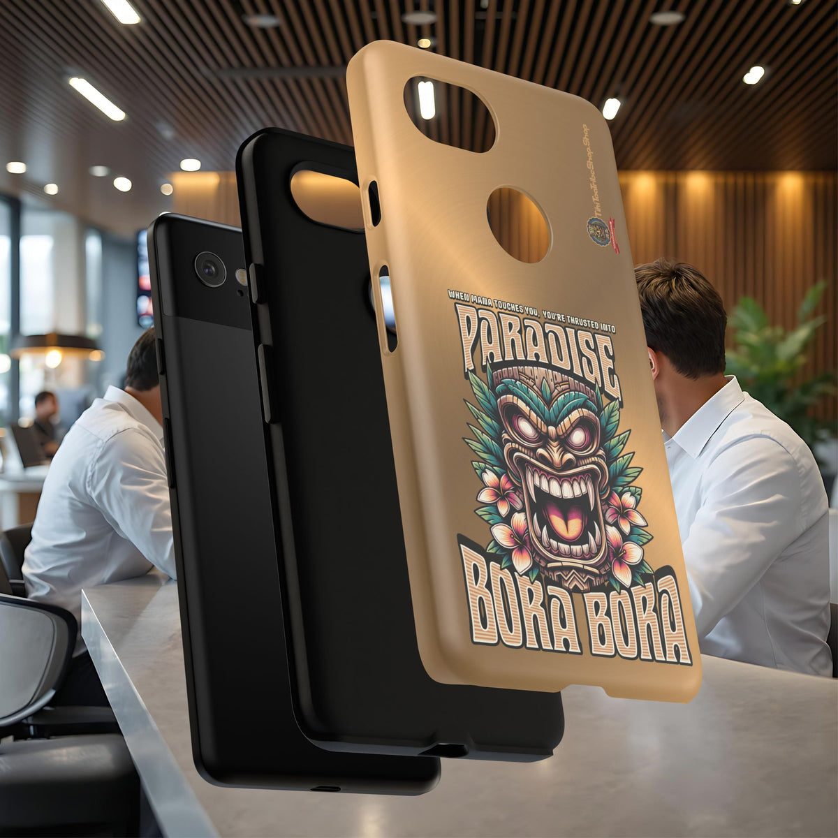 Bora Bora – Coque Antichoc Premium Tiki Élégance