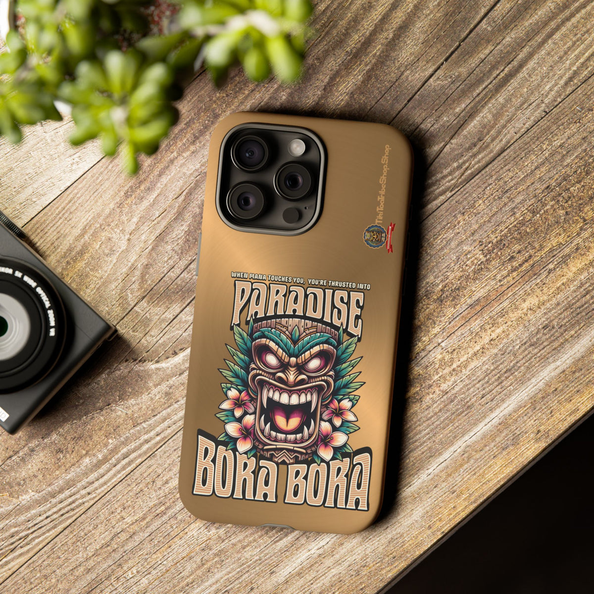 Bora Bora – Coque Antichoc Premium Tiki Élégance