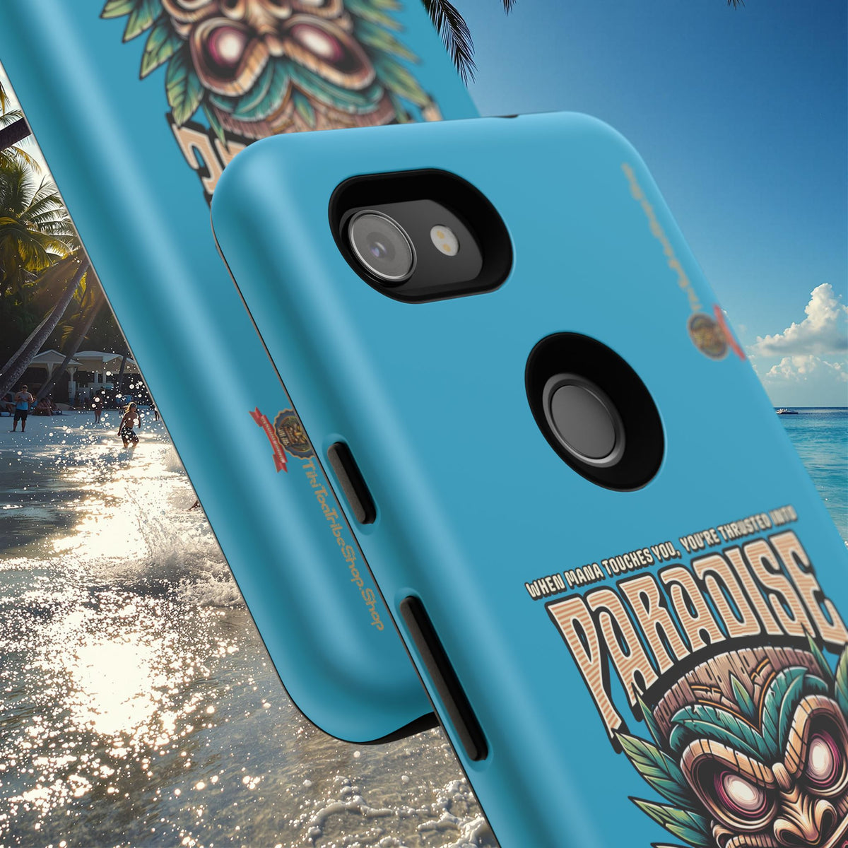 Tahiti – Coque Antichoc Premium Tiki Royal