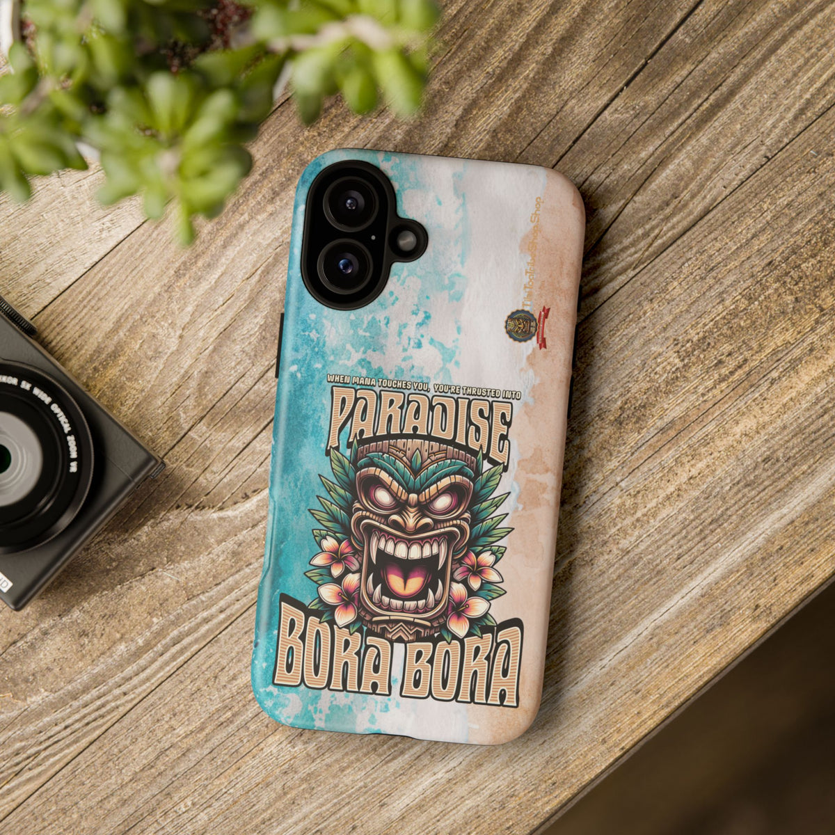 Bora Bora – Coque Antichoc Premium Tiki Élégance