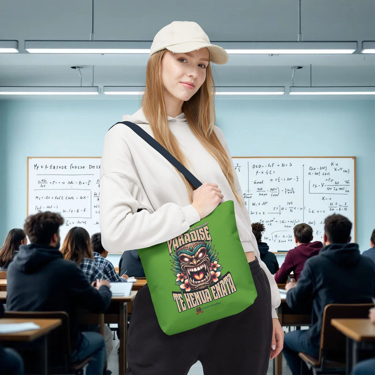 TE HENUA ENATA PARADISE Tote Bag