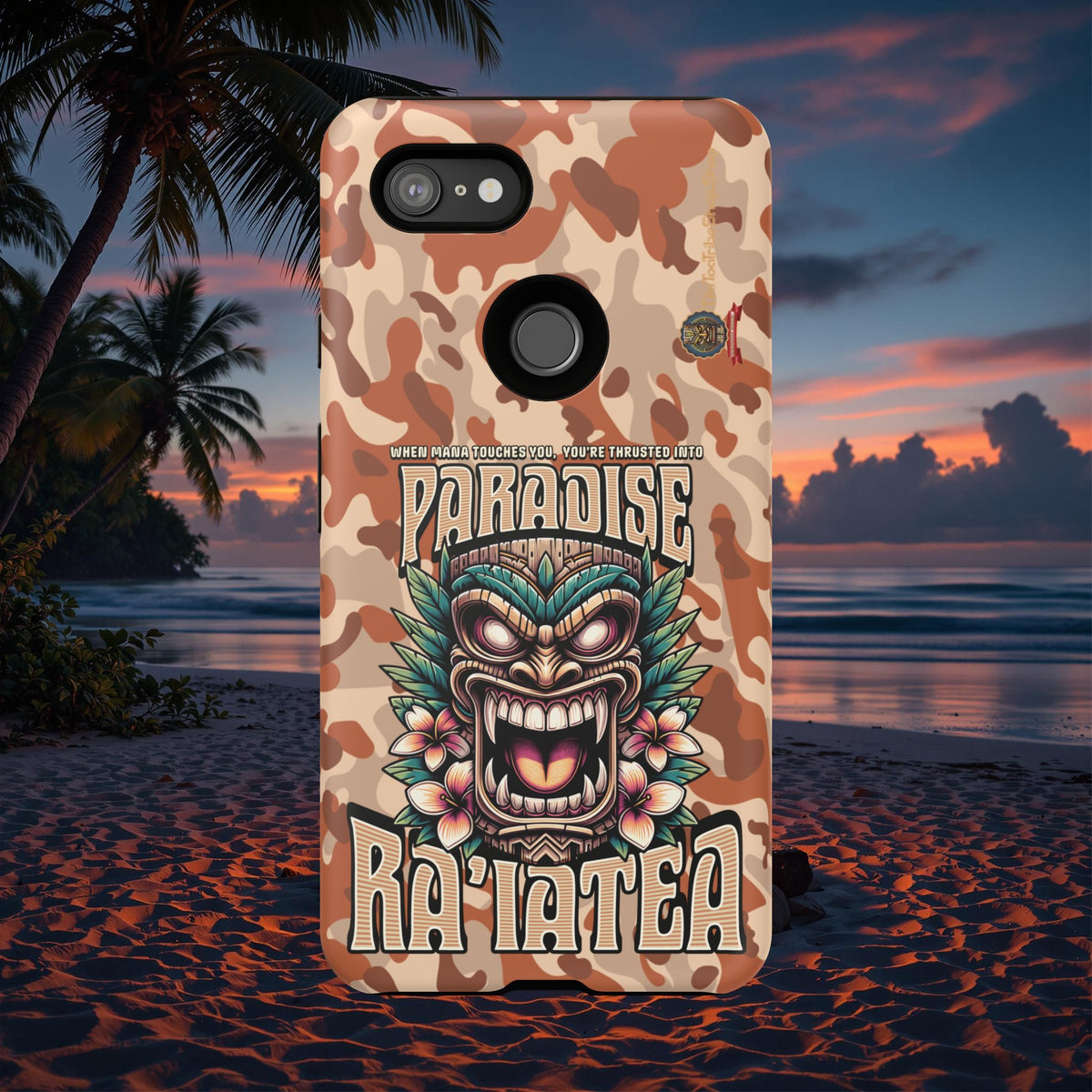 Ra'iatea – Premium Protective Tiki Tribal Case