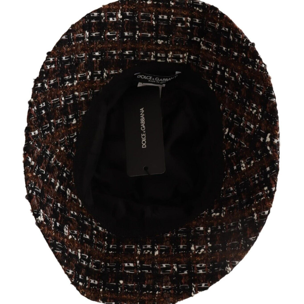 Dolce &amp; Gabbana Elegant Woven Multicolor Bucket Hat