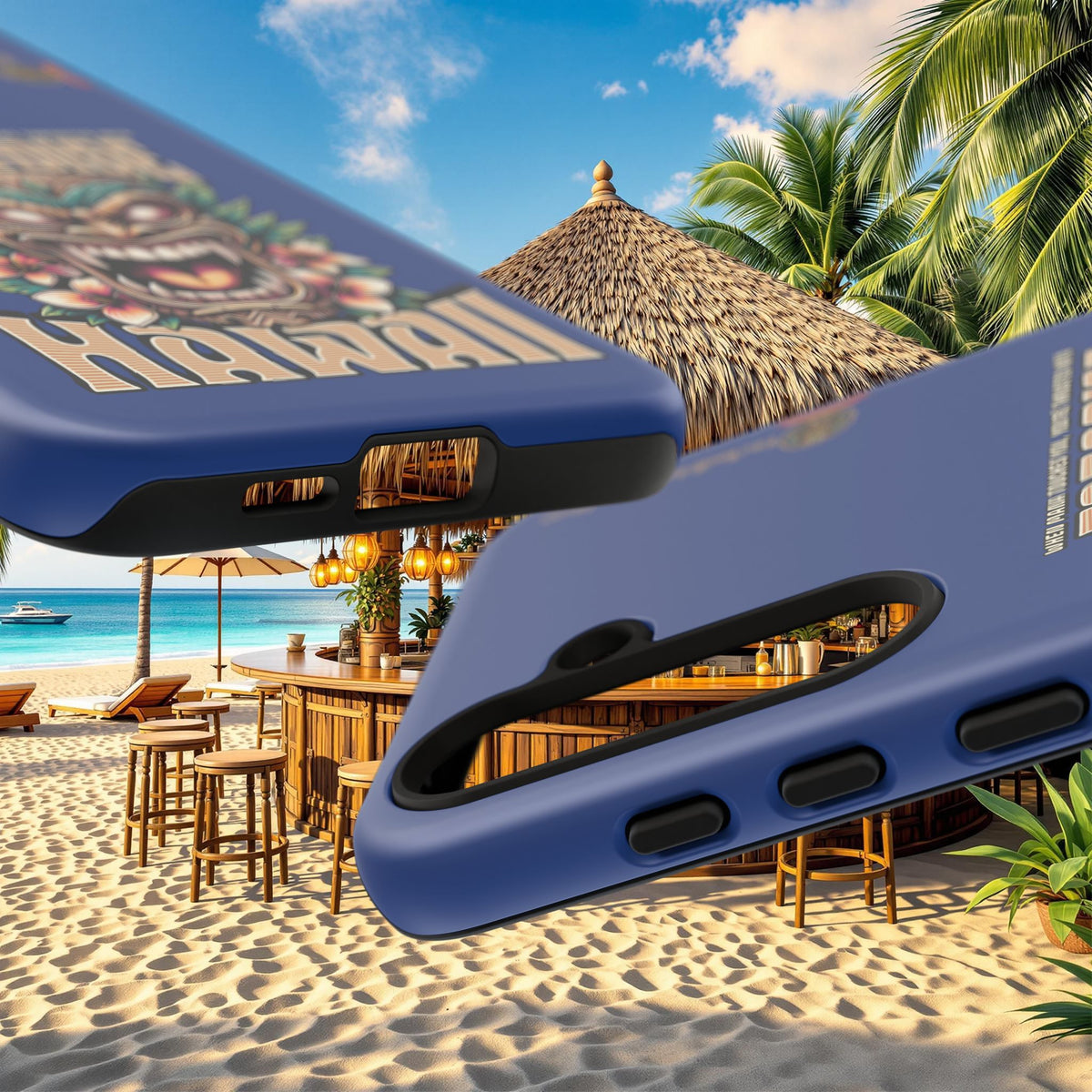 Hawaii – Coque Antichoc Premium Tiki Mana