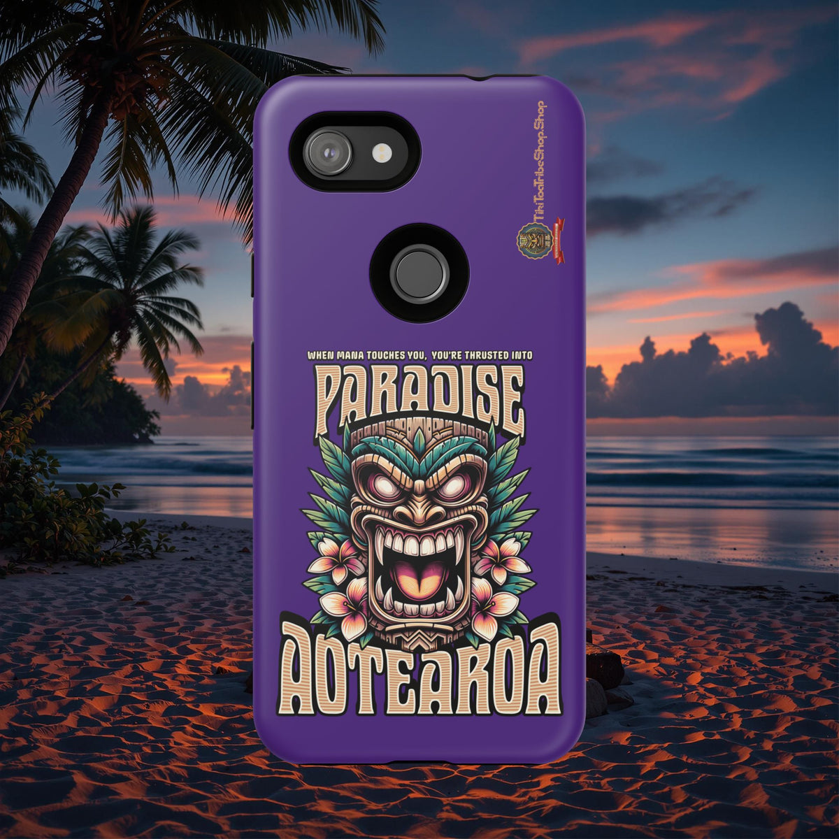 Aotearoa – Tiki Maori &amp; Ancestral Mana Shockproof Case