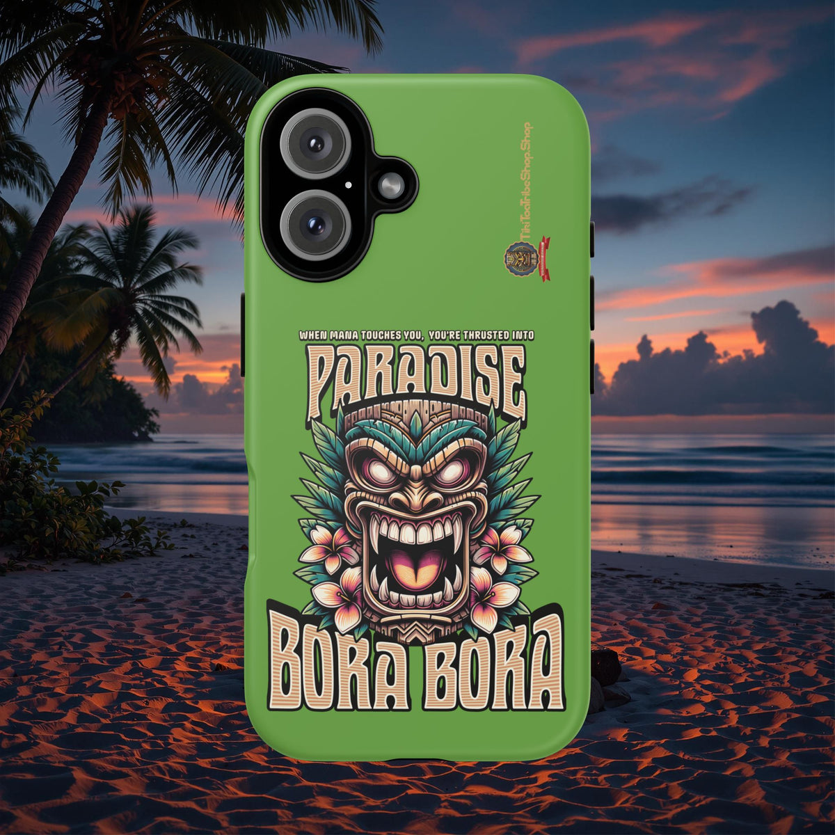 Bora Bora – Coque Antichoc Premium Tiki Élégance