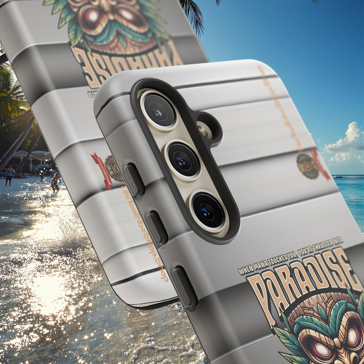 Bora Bora – Coque Antichoc Premium Tiki Élégance