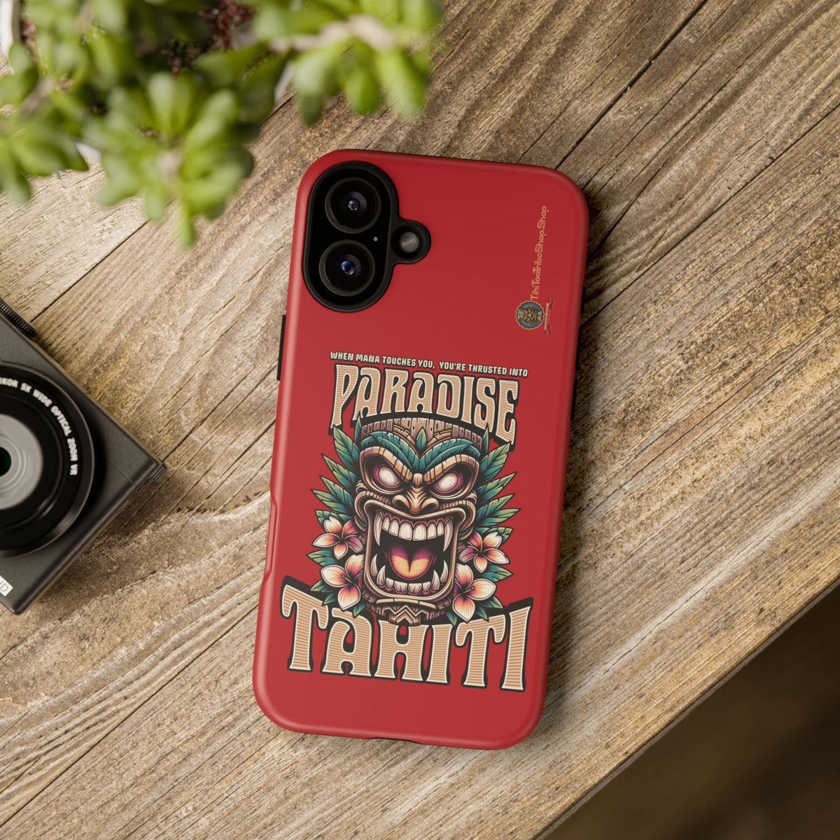 Tahiti – Coque Antichoc Premium Tiki Royal