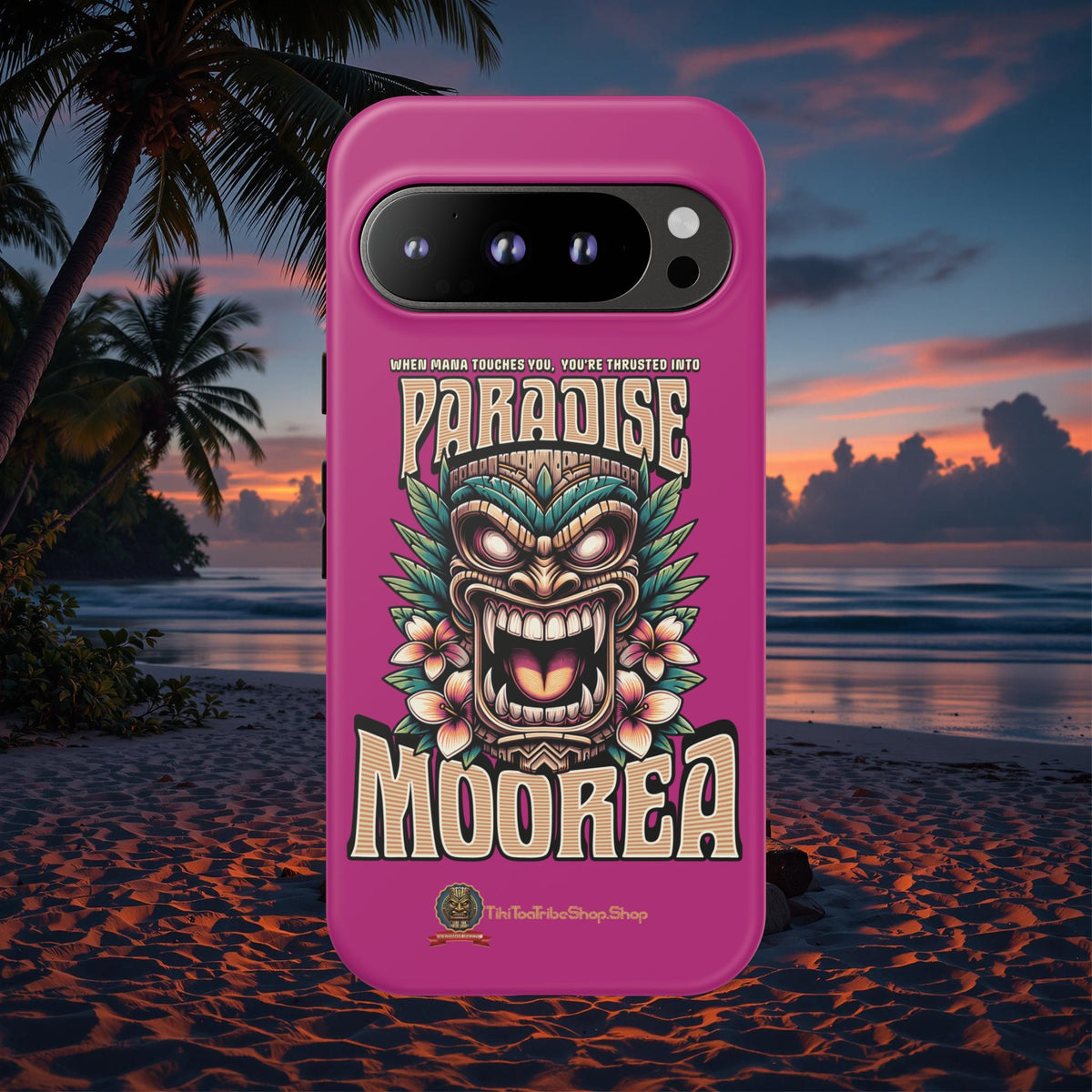Moorea – Coque Antichoc Premium Tiki Fenua