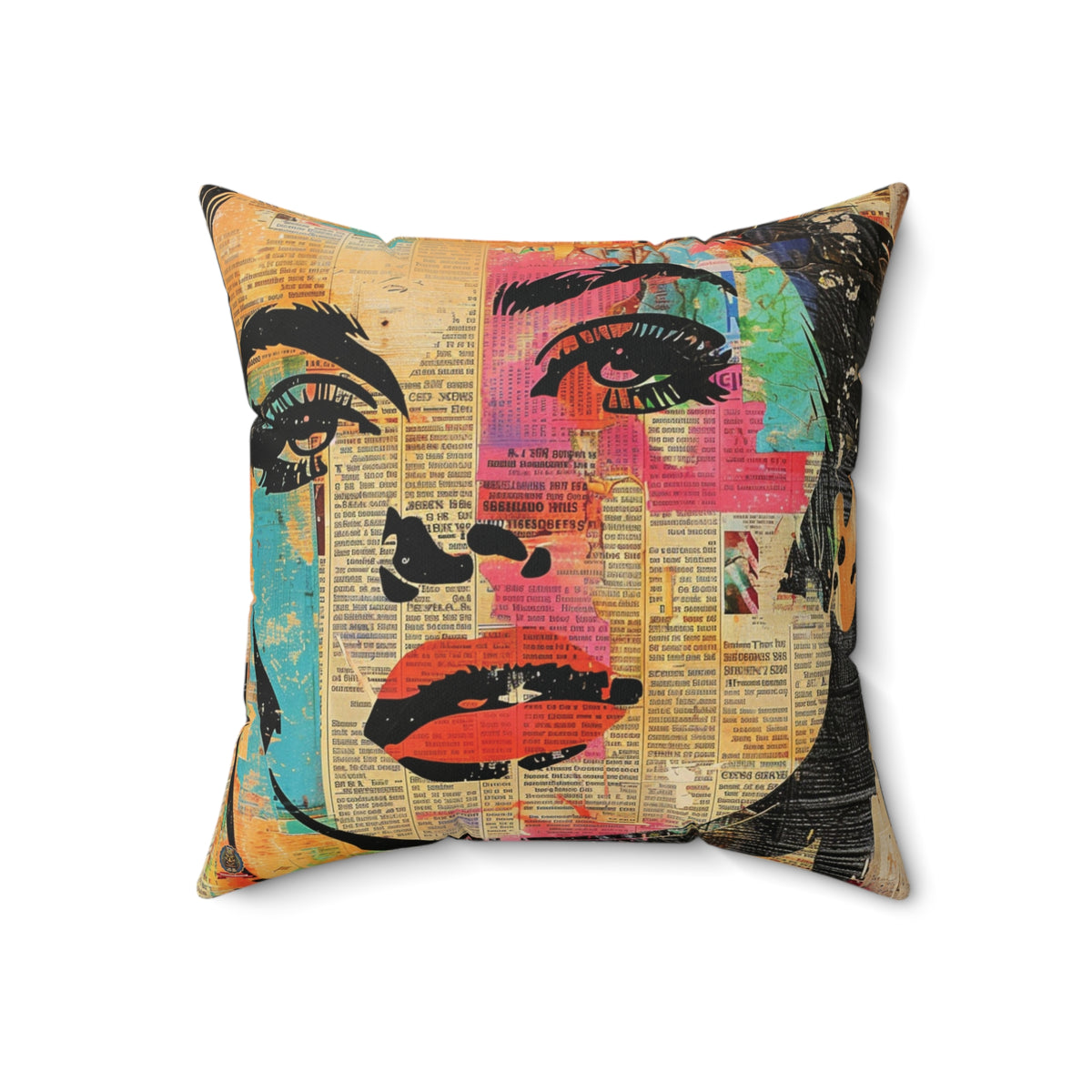 Pop Art Collage Magazine : L'Art du Visage