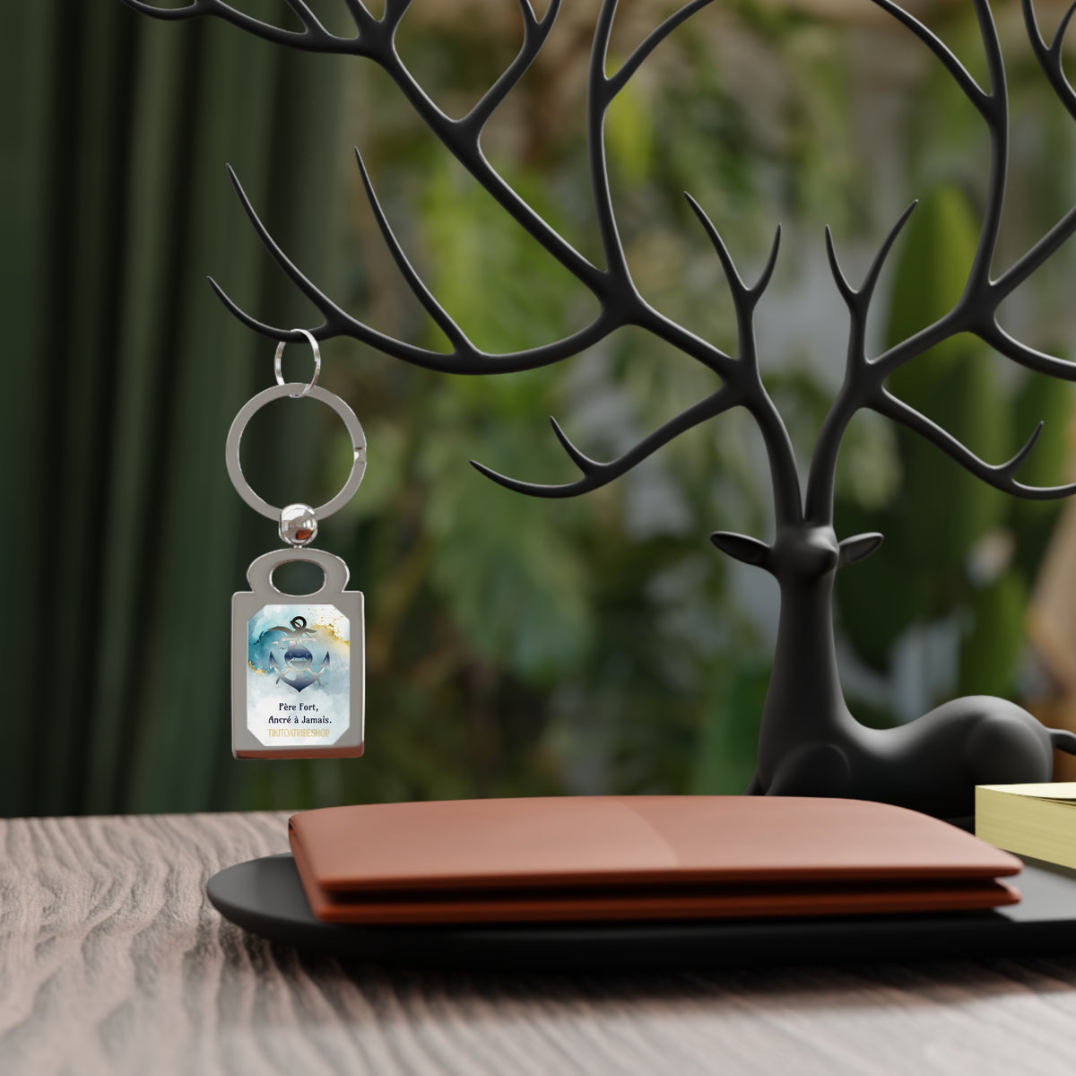 🇫🇷 “Power and Stability” Keychain