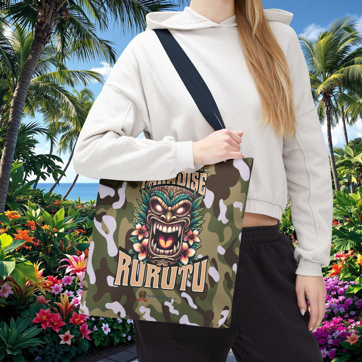 Tote Bag - 'Paradise Rurutu'