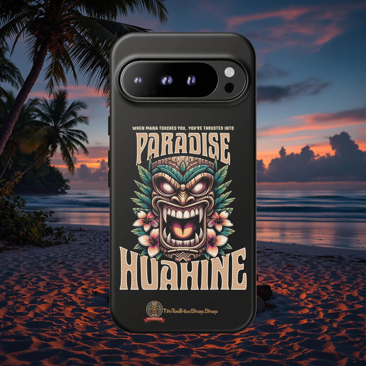 Huahine – Coque Antichoc Premium Tiki Fenua