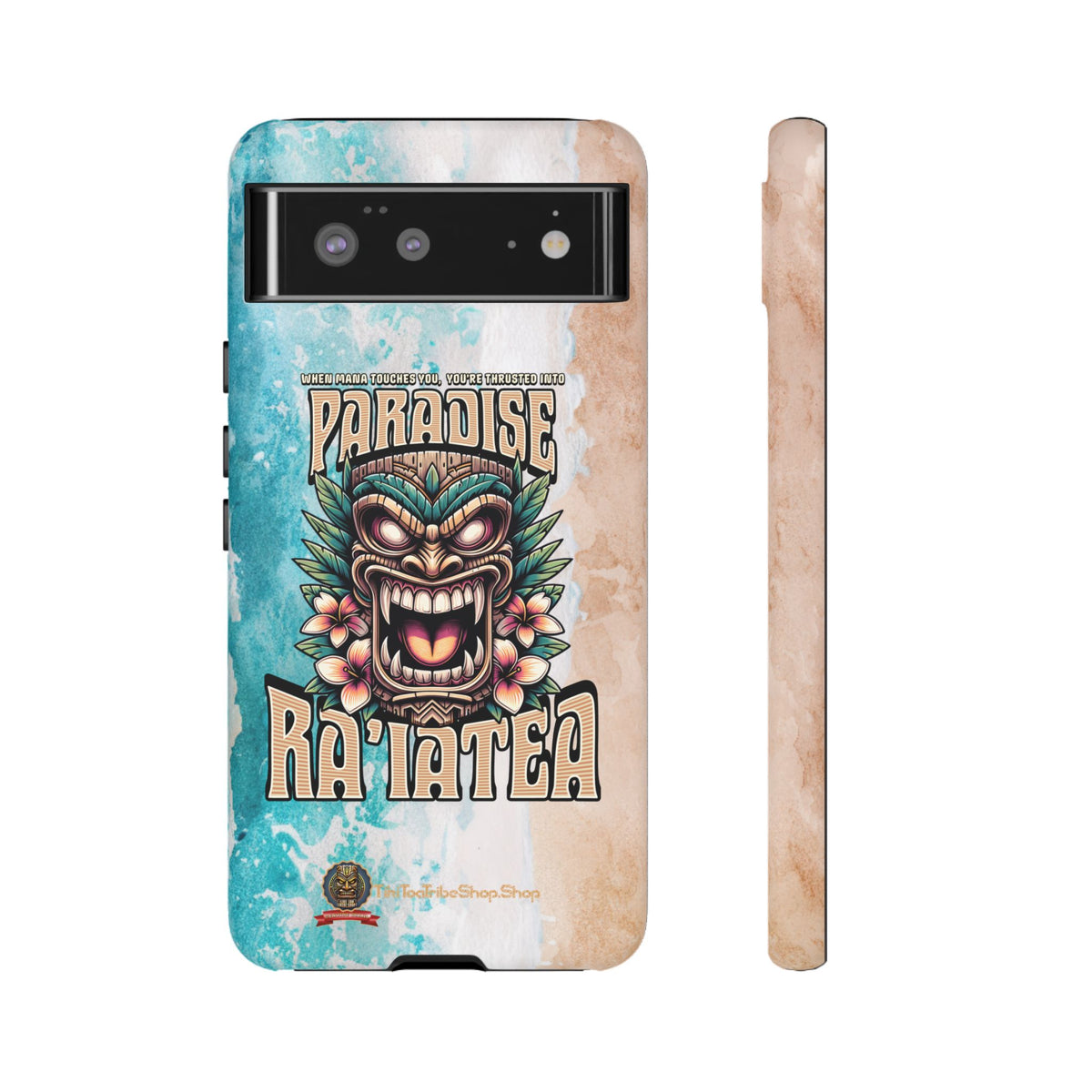 Ra’iatea – Coque Tiki Tribal de Protection Premium