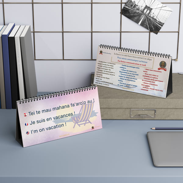 Statut de Bureau - Votre Signal de Tranquillité Multilingue !