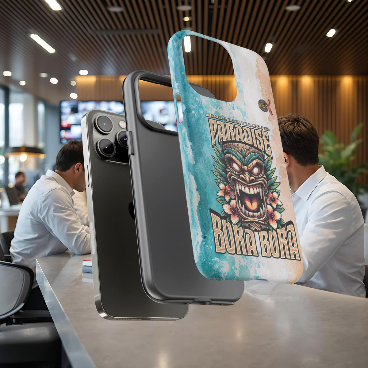 Bora Bora – Coque Antichoc Premium Tiki Élégance