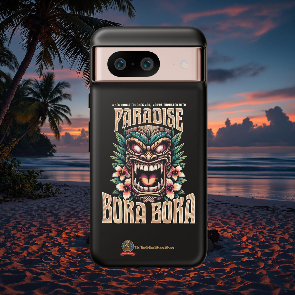 Bora Bora – Premium Tiki Elegance Shockproof Case