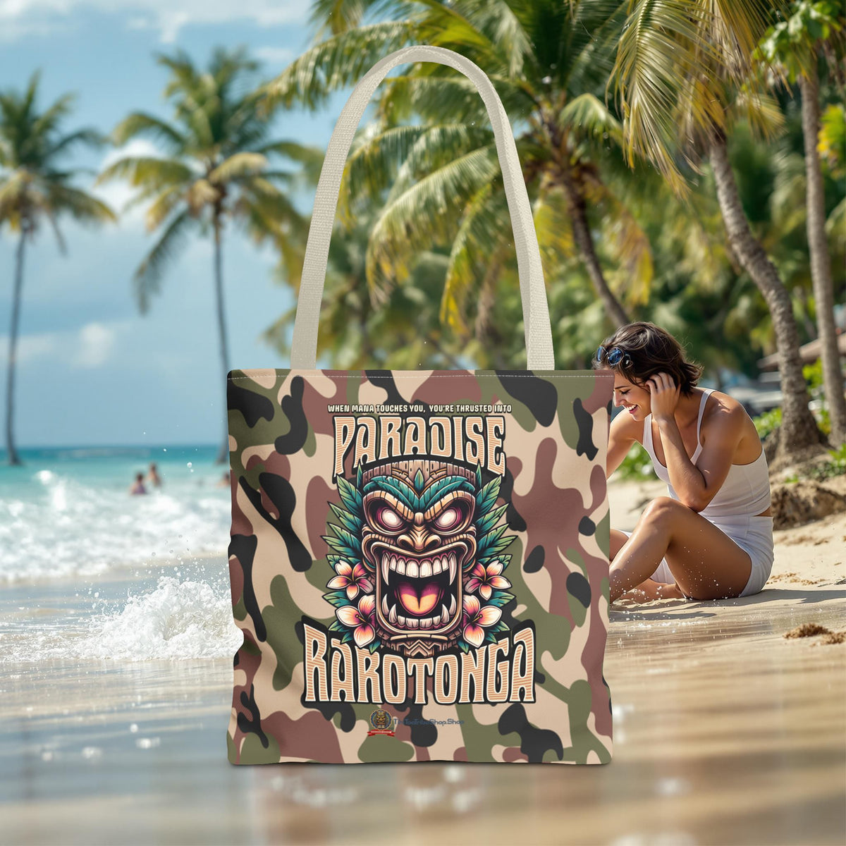 Tote Bag - 'Paradise Rarotonga'