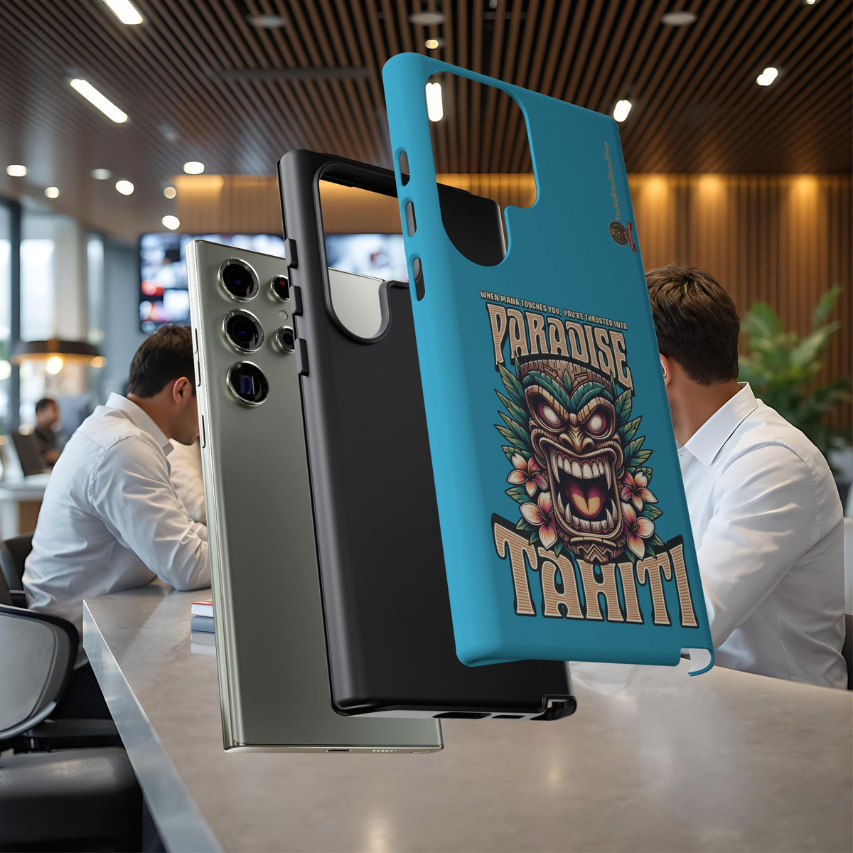 Tahiti – Coque Antichoc Premium Tiki Royal